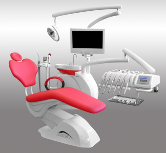 Chiromega 654 Duet Стоматологическая установка на 5 инструментов, Chirana (Словакия)
